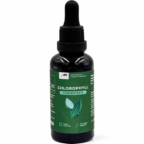 Биологически активная добавка к пище концентрированный хлорофилл Chlorophyll Concentrate 50мл