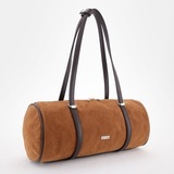 Сумка Саломея 600 эко-замша миндаль