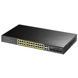 Коммутатор Cudy GS2028PS4-300W (L2) 28x1Гбит/с 4SFP 24PoE+ 300W управляемый