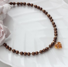 Набор для создания чокера (в золотом цвете) НАБ022