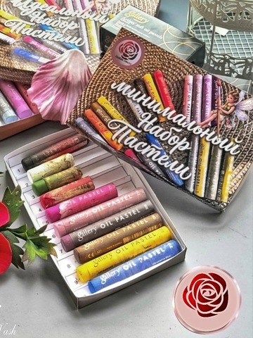 Пастель масляная MUNGYO набор 10 цветов от *Евгения Ваш*