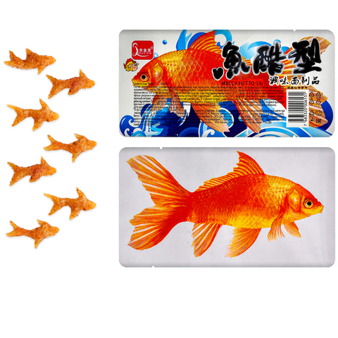 Снеки соевые Рыба (ZD0476РФ) 1кор*14бл*30шт, 18гр