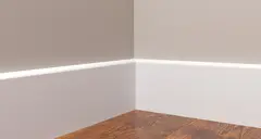 Комплектующий элемент DD707/U1 для плинтуса - внутренний угол