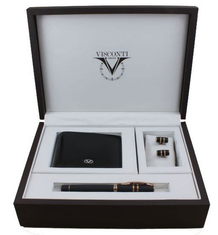 Ручка перьевая Visconti Homo Sapiens Steel Age Medium, Black CT, Pd 23K, F (Vs-589-99F)