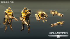 HELLDIVERS Defenders Pack (для ПК, цифровой код доступа)