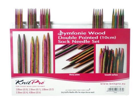 Набор чулочных спиц Symfonie 10 см (Knitpro)