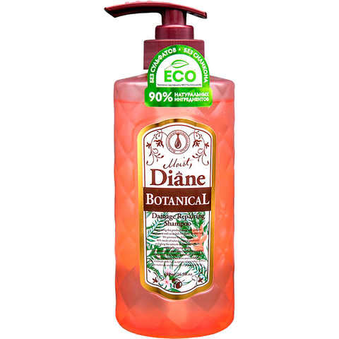 Moist Diane Sulfate-free shampoo recovery Шампунь бессульфатный восстановление