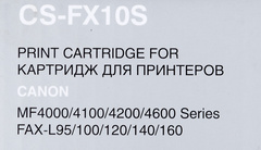 Картридж лазерный Cactus CS-FX10S FX-10 черный (2000стр.) для Canon L100, L120, 4140, MF4380dn, D420, D480