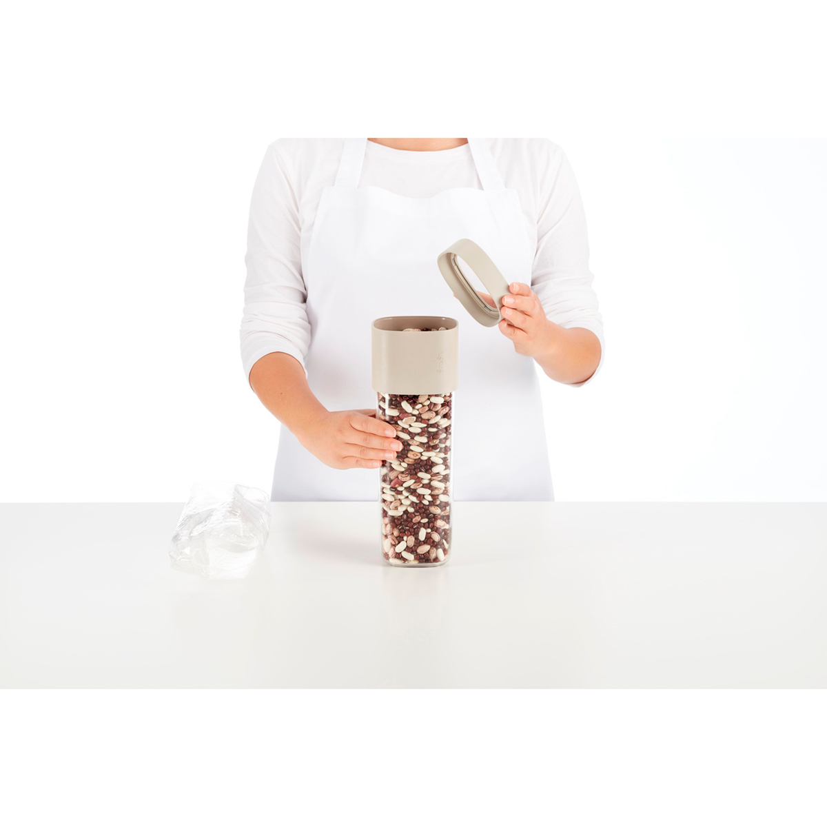 Контейнер для сыпучих продуктов Flip Storage (L), арт. 883101 - фото 4