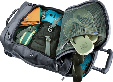 Картинка сумка на колесах Deuter Duffel Pro Movo 36 Black - 12