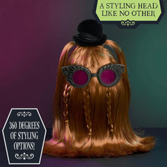 Уэнсдей Кузен Итт Голова для Причесок 26 см