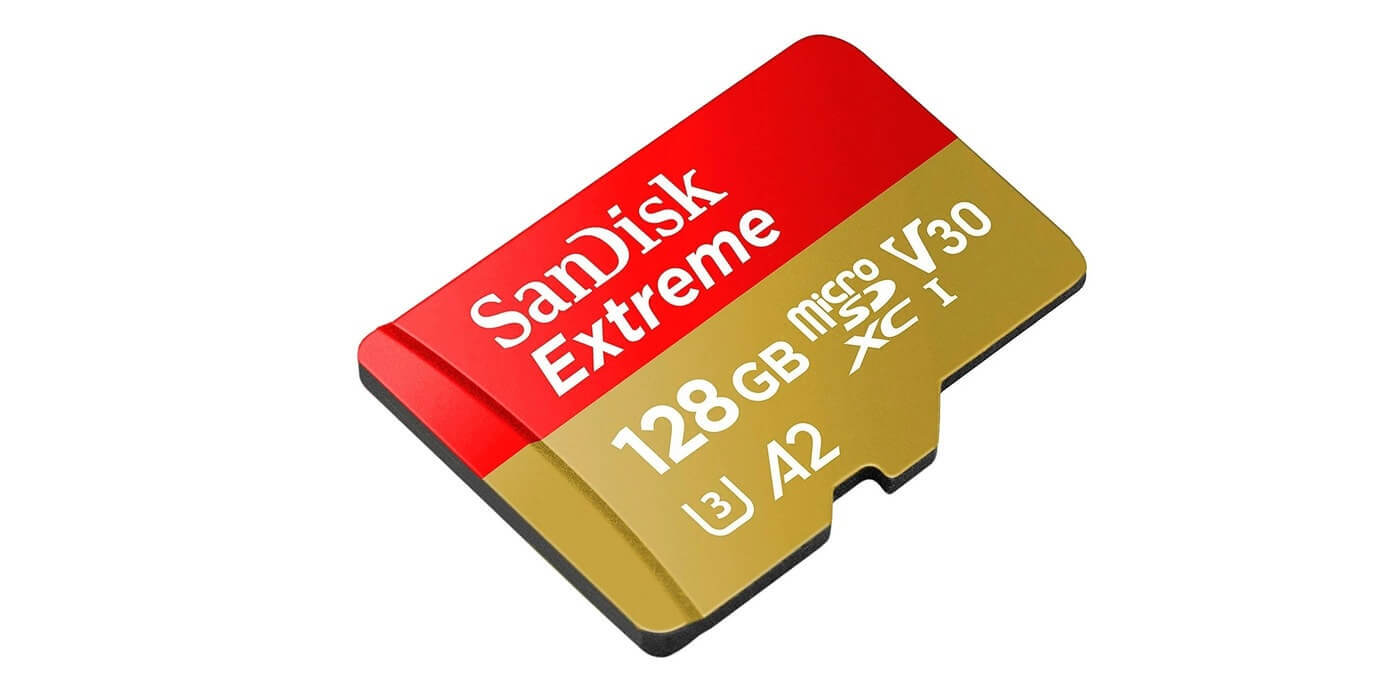 Карта памяти microSDXC 128GB SanDisk Class 10 UHS-I A2 C10 V30 U3 Extreme 160MB/s