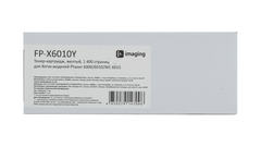 Тонер-картридж F+ imaging, желтый, 1 400 страниц, для Xerox моделей Phaser 6000/6010/WC 6015 (аналог 106R01633), FP-X6010Y