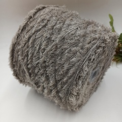 Pellicciotta Baby Silk от Loro Piana - Теплый серый меланж