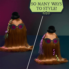 Уэнсдей Кузен Итт Голова для Причесок 26 см