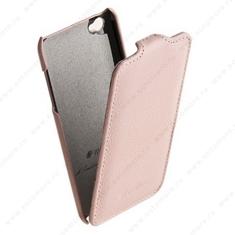 Чехол-флип Melkco для Apple iPod Touch 4th Leather Case Jacka Type (Pink LC)