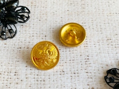 Пуговицы с гербом, металл на ножке, d 2,2 см