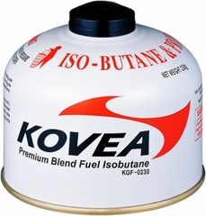 Баллон резьбовой Kovea для газовой горелки 230 (изобутан/пропан 70/30)