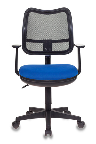 Кресло Бюрократ Ch-797AXSN черный сиденье синий 26-21 сетка/ткань крестовина пластик Бюрократ