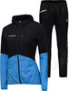 Элитный женский беговой костюм Noname Training Clubline Hood Wo's Black-Blue