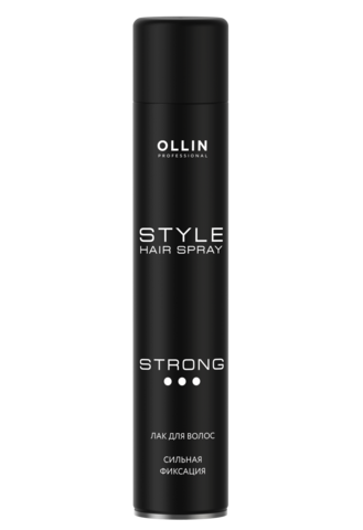 OLLIN style лак для волос сильной фиксации 500мл