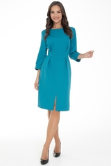 Платье Виктория Стильная (бирюза) Diolche