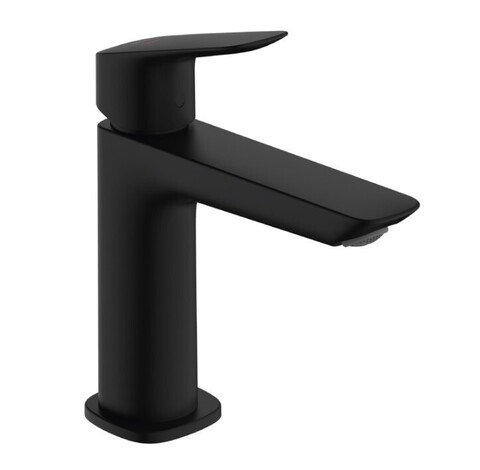 Hansgrohe Logis 71254670 Смеситель для раковины (чёрный матовый)