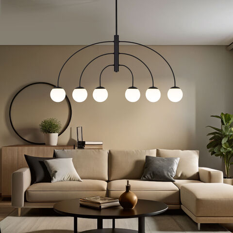 Подвесной светильник Eurosvet Cenacolo 30179/6 черный