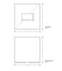 Decor Walther 0845617 Decor Walther Cube KB 83 Диспенсер для салфеток 13.3x13.3x13.5см, цвет: темная бронза (НЕ производится!)