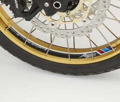 Оригинальные наклейки на обод колеса для Honda