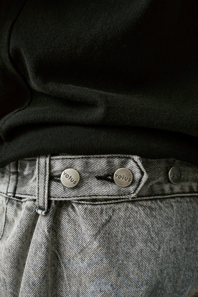 Серые джинсы-трансформеры Votus