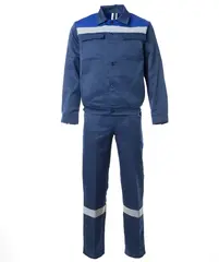 Костюм СТАНДАРТ-2 с СОП куртка, ПК, т.синий/ вас (48-50) 170-176