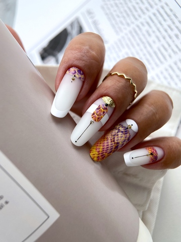 Пленки для маникюра IBDI NAILS 09 NEON PYTHON