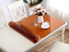 Накладка на стол коричневая ширина 70 см.