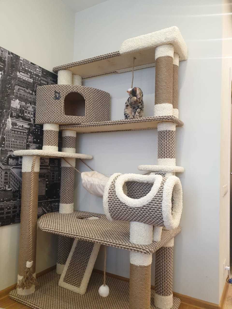 большой домик для кота