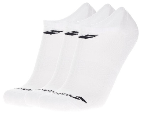 Носки теннисные Babolat Invisible 3 Pairs Pack Junior - 1 para/white/white