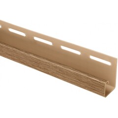 J-профиль Альта-Профиль К15 Люкс Орех 3000 мм