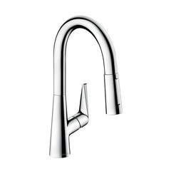 Смеситель для кухни с выдвижным изливом и лейкой Hansgrohe M51 73850000 фото