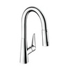 Смеситель для кухни с выдвижным изливом и лейкой Hansgrohe M51 73850000