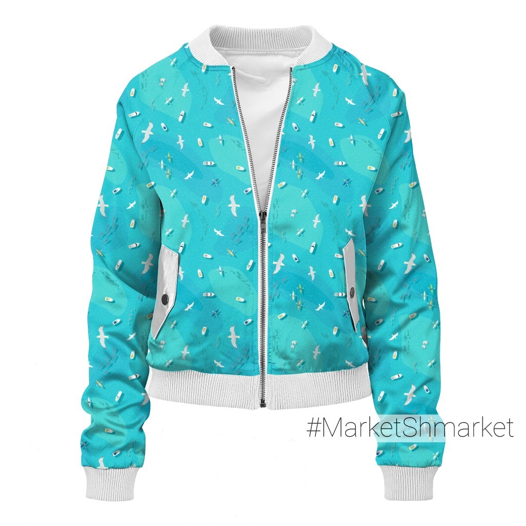 Ткани Тропическое море - закажи на #MarketShmarket.com любая ткань с ...