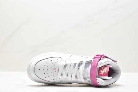 Nike Air Force 1 Mid LE GS 'Citron Fuchsia' 