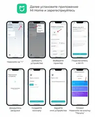 Принтер сублимационный Xiaomi Instant 1S Set EU (BHR6747GL) белый