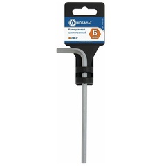 Ключ угловой шестигранный КОБАЛЬТ 6 мм Cr-V (649-783)