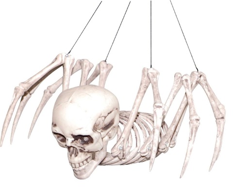Ужасы Скелет Человека паука подвесной