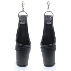 Наручники с кольцом для фиксации