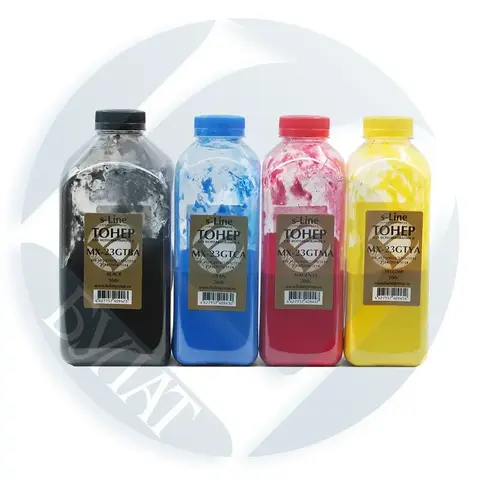 Тонер БУЛАТ s-Line MX-23GTCA для Sharp MX-1810 (Голубой, банка 200 г)