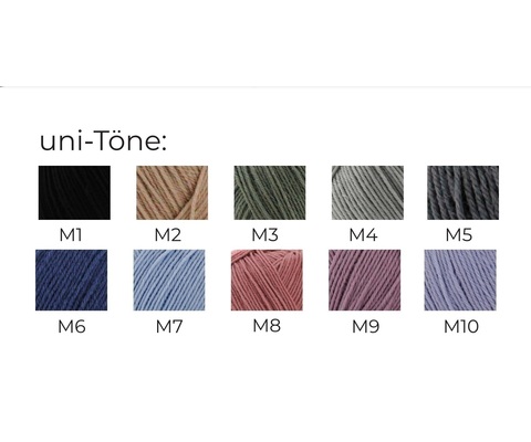 Ferner Wolle Mally Socks Uni M7