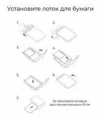 Принтер сублимационный Xiaomi Instant 1S Set EU (BHR6747GL) белый
