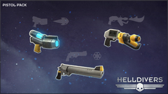 HELLDIVERS Pistols Perk Pack (для ПК, цифровой код доступа)