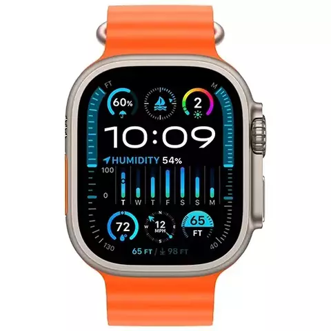 Купить Apple Watch Ultra 2 49mm Orange Ocean Band в Перми!